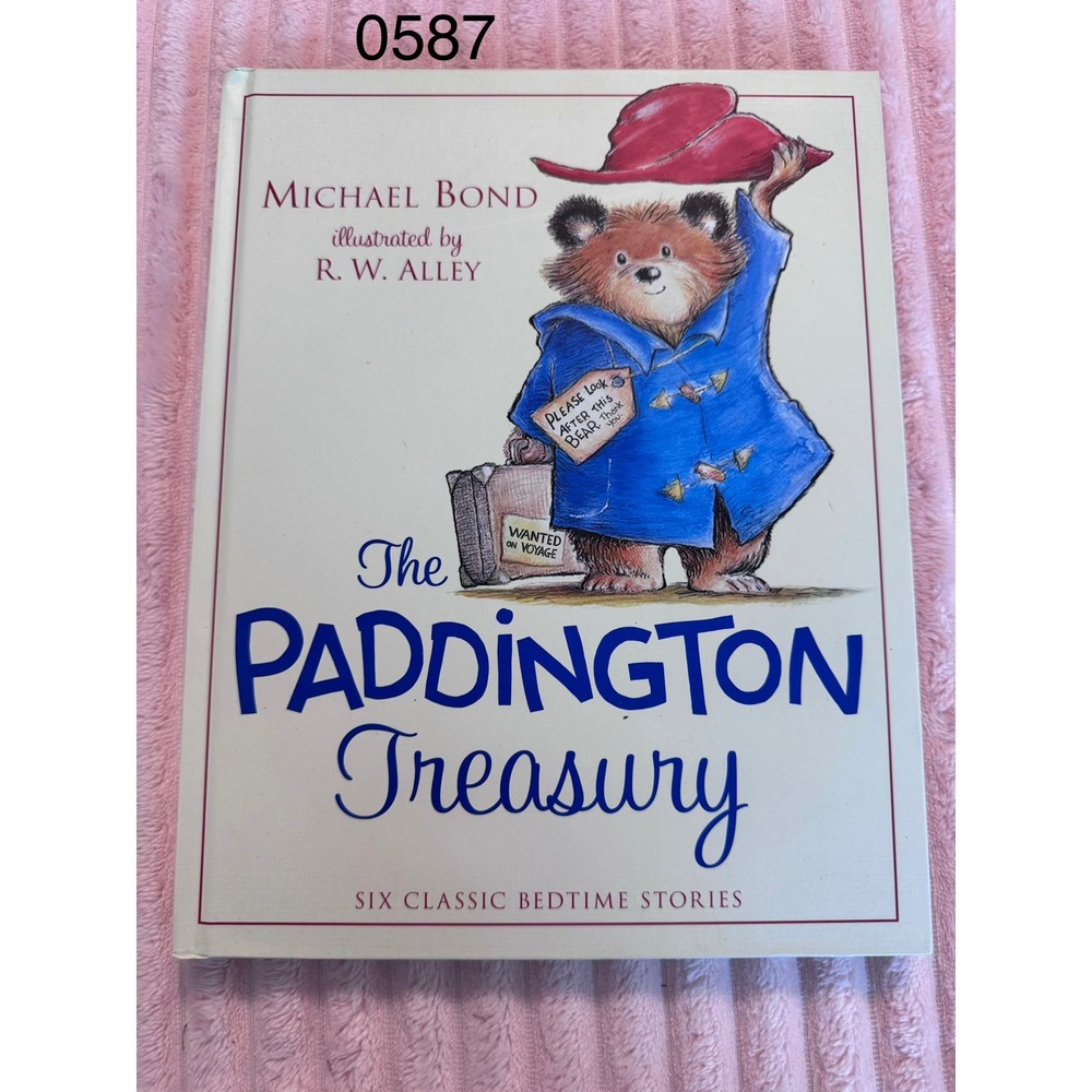 The Paddington Treasury Michael Bond 6 Classic Bedtime Stories Hardcover Book